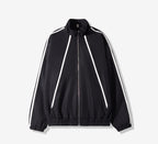 Wholesale Track Jacket | 100% Polyester | Retro Sportswear | Full-Zip Windbreaker