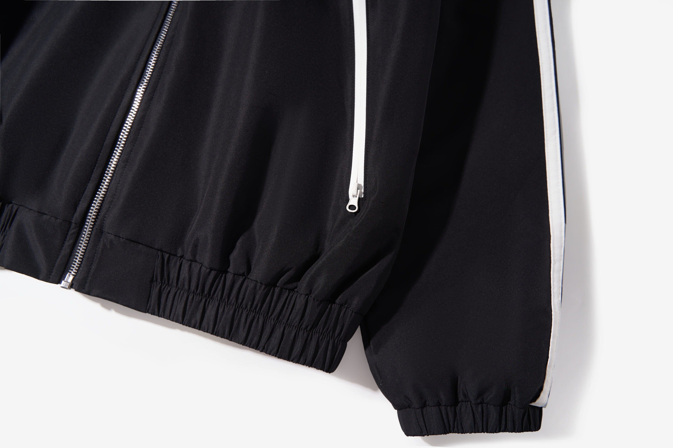 Wholesale Track Jacket | 100% Polyester | Retro Sportswear | Full-Zip Windbreaker