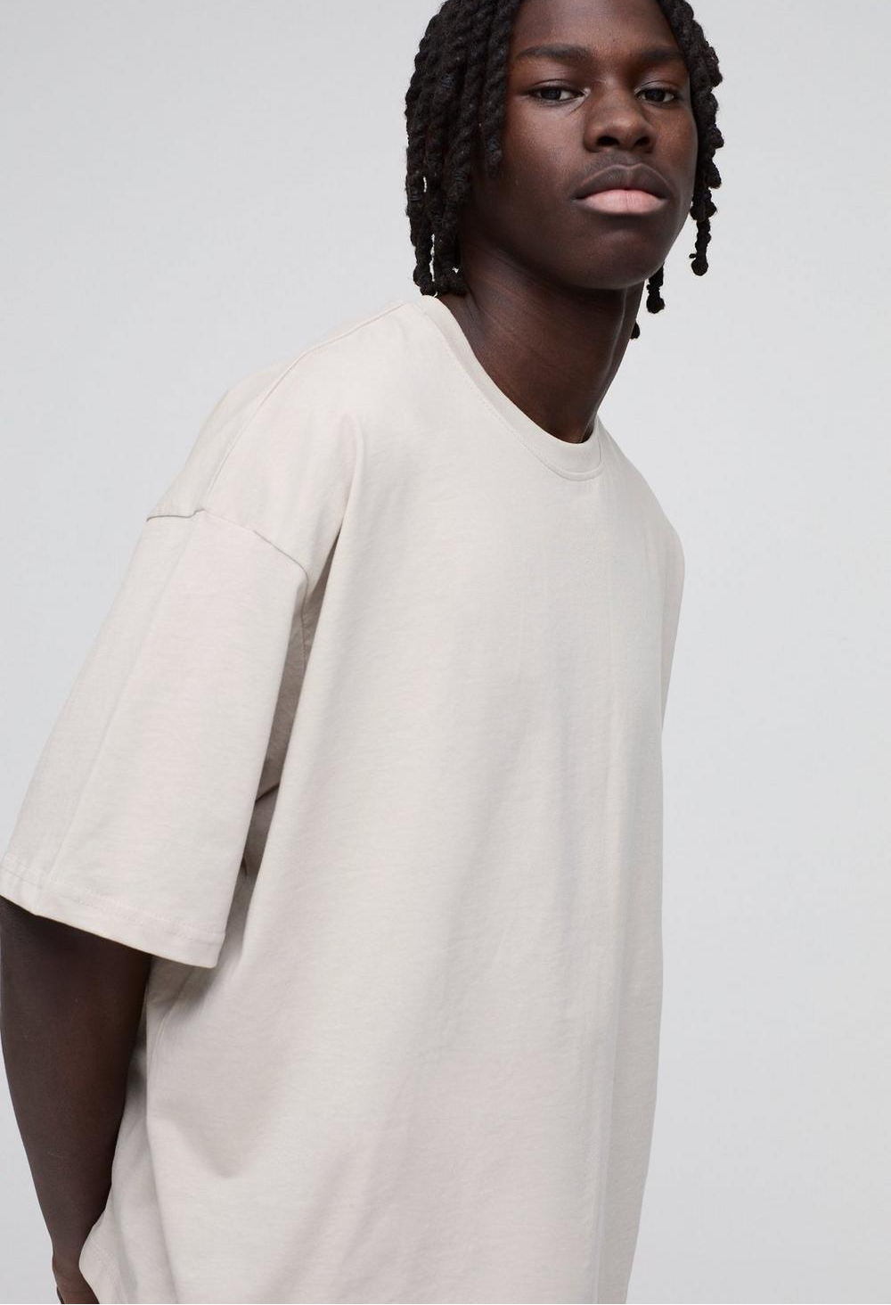 Juese 100% Cotton Oversized T-Shirt | Relaxed Fit | Basic Streetwear Tee