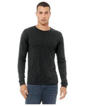 Black Fine Jersey Long Sleeve Tee - ceknoclothing