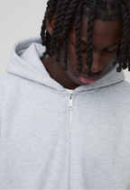 Juese Extreme Oversized Boxy Zip-Through Hoodie | 100% Cotton | Casual & Comfortable