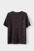 Vintage Washed Oversized T-Shirt | 100% Cotton | Crew Neck | Retro Faded Look