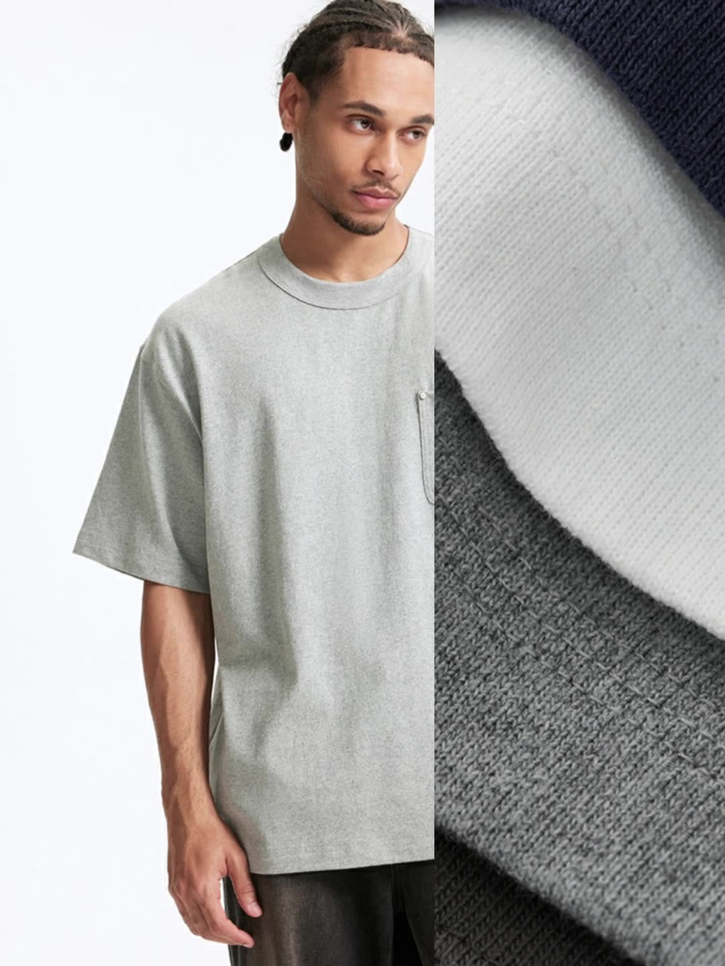 Pocket Detail 100% Cotton T-Shirt | Casual Relaxed Fit | Streetwear Essential