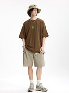 Sunshine Mountain Graphic T-Shirt | 100% Cotton | Casual Streetwear Short Sleeve Tee