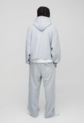 Juese Extreme Oversized Boxy Zip-Through Hoodie | 100% Cotton | Casual & Comfortable