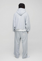 Juese Extreme Oversized Boxy Zip-Through Hoodie | 100% Cotton | Casual & Comfortable