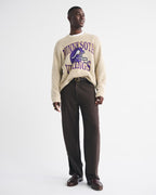 Trendy Minnesota Vikings Themed Knitted Top
