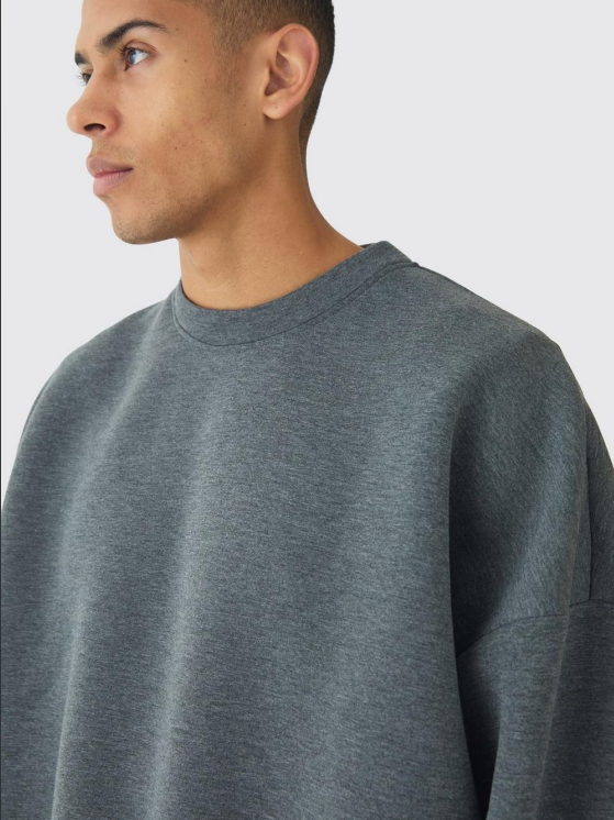 Juese Oversized Sweatshirt | 100% Cotton | Casual Crew Neck | Relaxed Fit