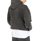 Juese Dark Grey Hoodie | 100% Cotton | Casual and Classic Pullover Sweatshirt