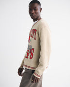 American Football Kansas City Chiefs Beige Knitted Sweater