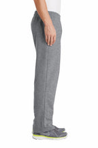 Juese Fleece Sweatpants _ Cotton Blend _ Elastic Waist _ Side Pockets