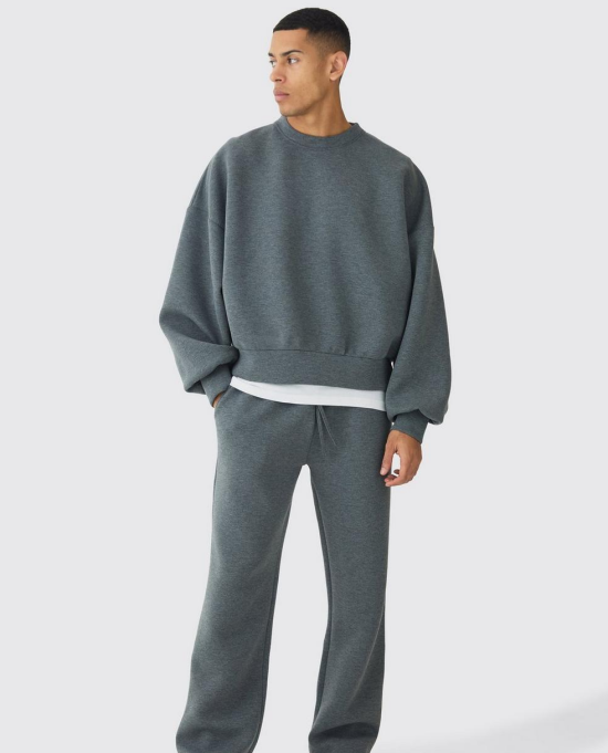 Juese Oversized Sweatshirt | 100% Cotton | Casual Crew Neck | Relaxed Fit
