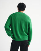 Loose Crew Neck Philadelphia Eagles Themed Trendy Sweater