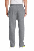 Juese Fleece Sweatpants _ Cotton Blend _ Elastic Waist _ Side Pockets