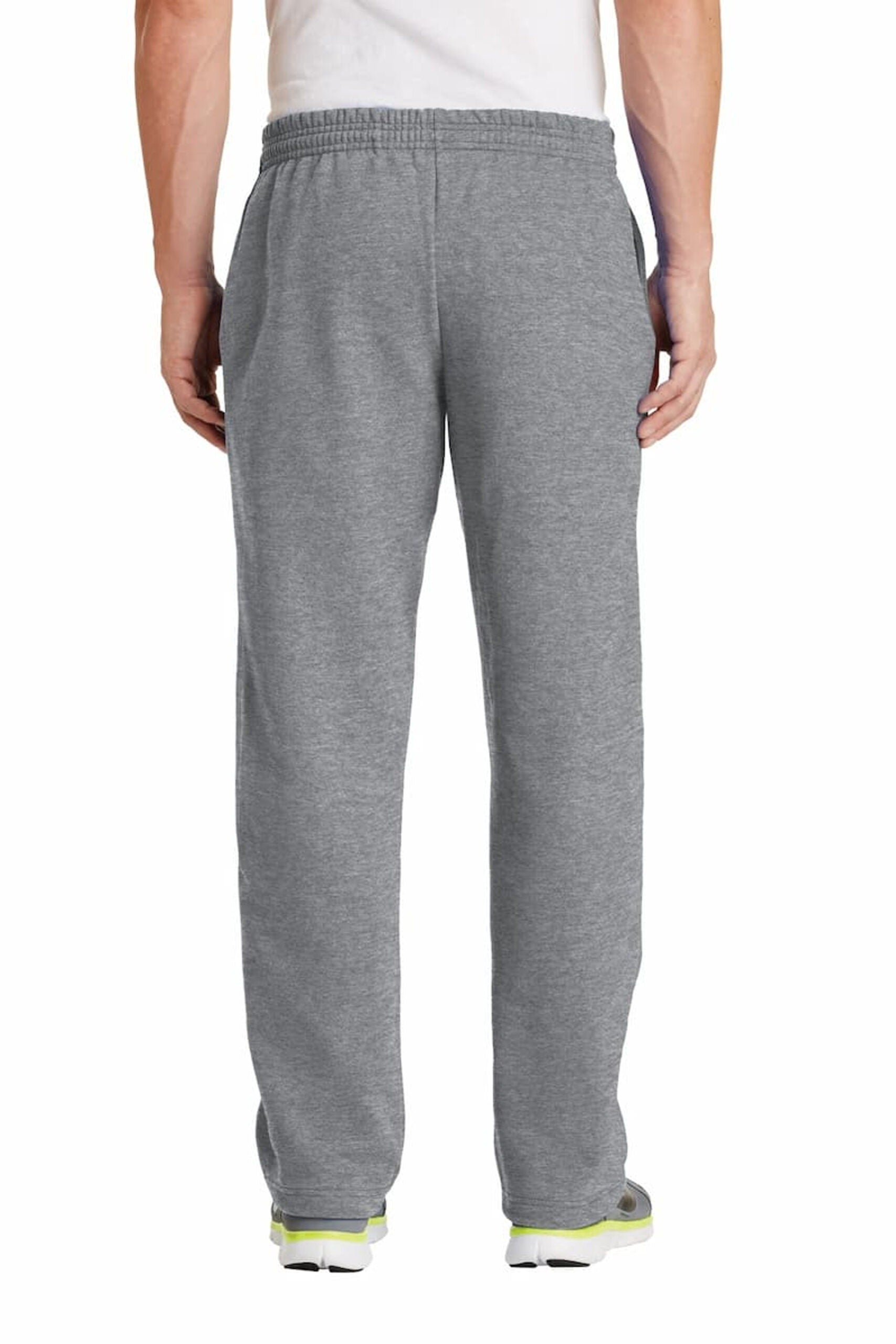 Juese Fleece Sweatpants _ Cotton Blend _ Elastic Waist _ Side Pockets
