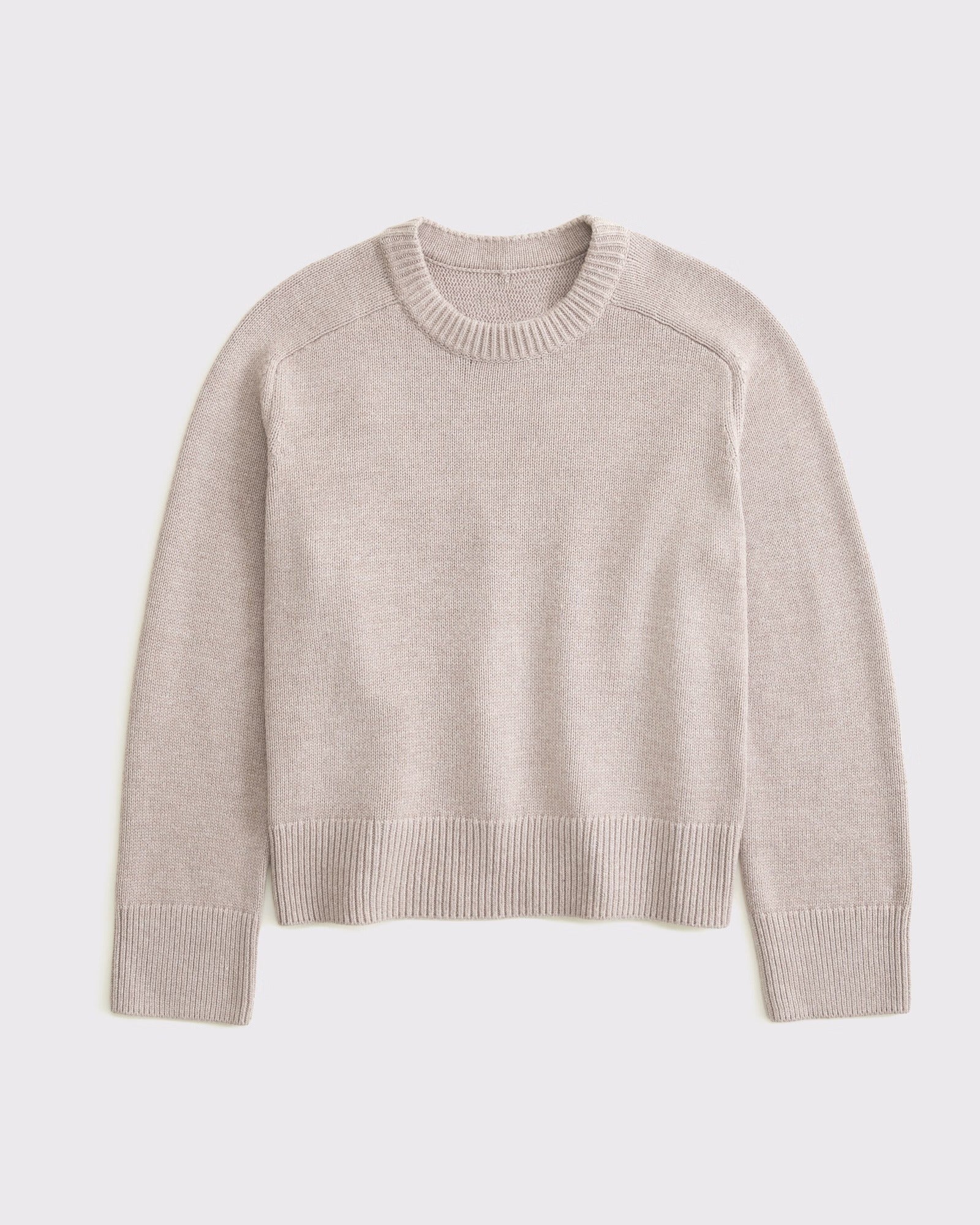 Comfortable And Skin – friendly Solid Color Lazy – style Pullover Sweater