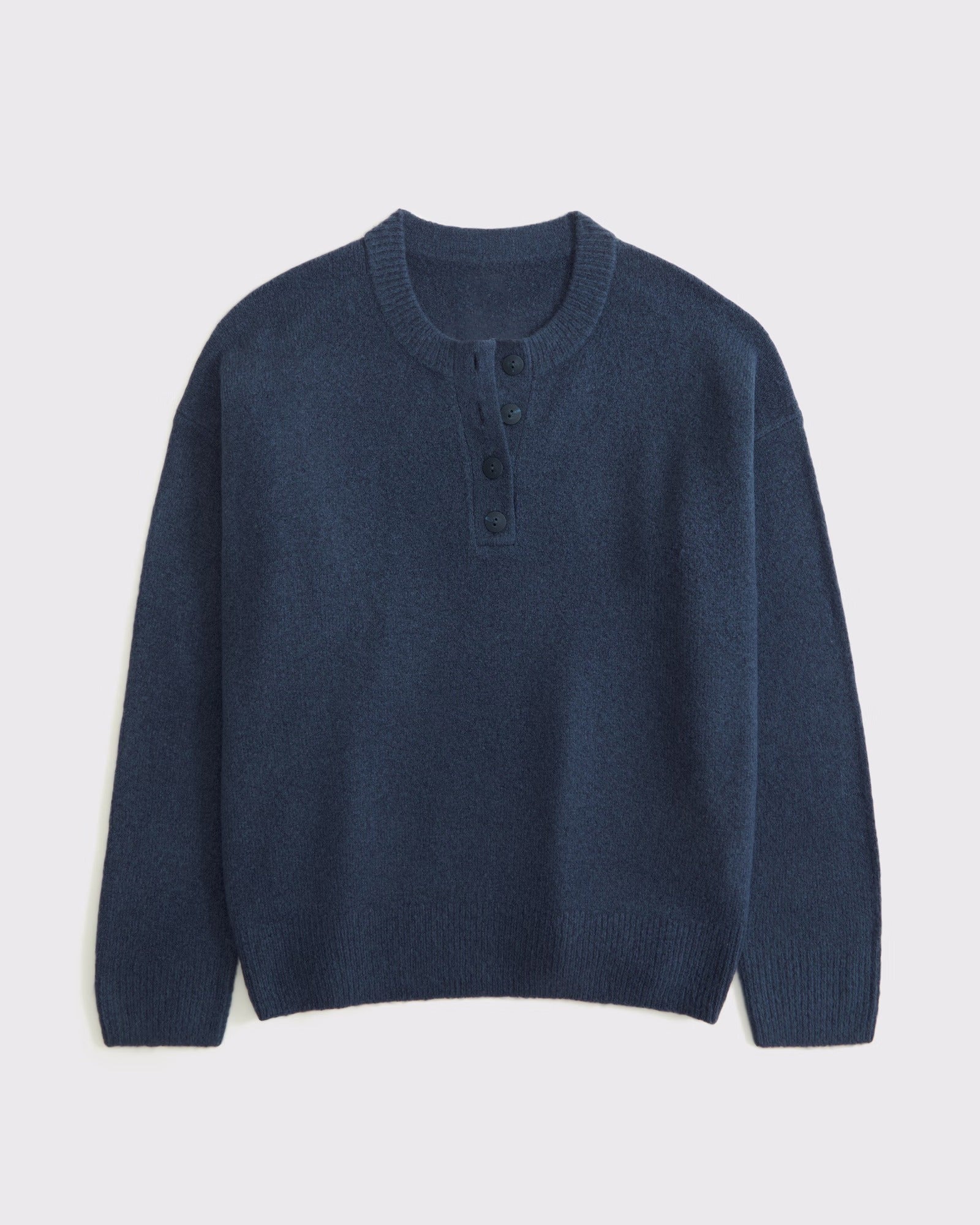 Minimalist Comfortable Solid Color Drop – shoulder Knit Top
