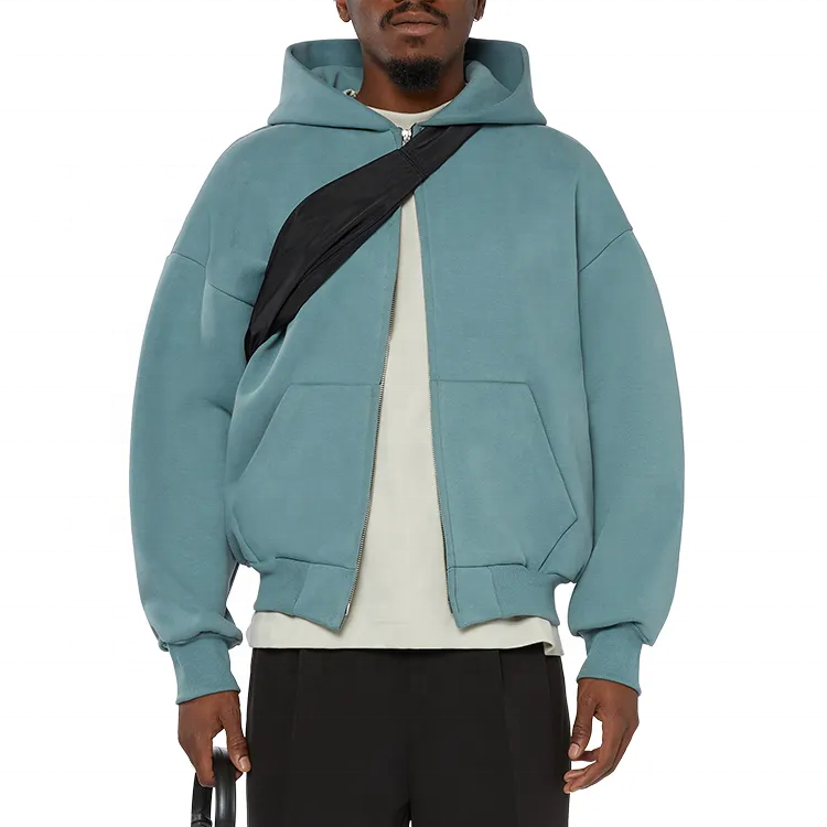 Juese Zippered Hoodie | Casual Zip-Up Jacket | Relaxed Fit with Adjustable Hood