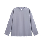 Cotton Blend Long Sleeve Sweatshirt | Relaxed Fit | Streetwear Essential | Soft & Comfortable