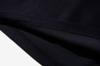 Minimalist Graphic Long-Sleeve Sweatshirt | 100% Polyester | Heat Transfer Print | Lightweight & Breathable Streetwear Top